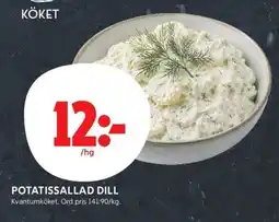 ICA Kvantum Potatissallad dill erbjuda