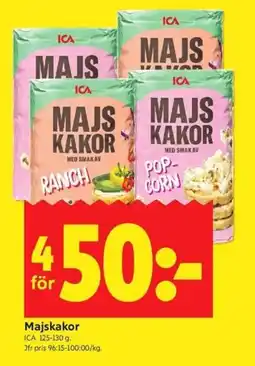 ICA Kvantum Ica majskakor erbjuda