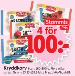ICA Supermarket Scan kryddkorv erbjuda