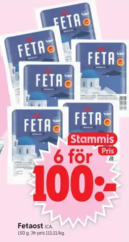 ICA Supermarket Fetaost ICA erbjuda