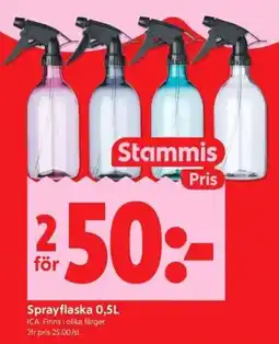 ICA Kvantum Stammis Sprayflaska erbjuda
