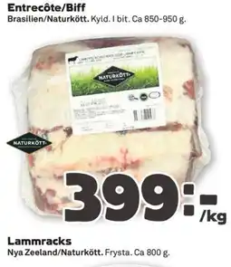 Coop Konsum Naturkött lammracks erbjuda