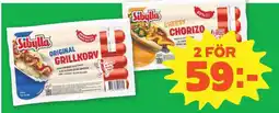 Coop Konsum Sibylla original grillkorv erbjuda