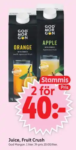 ICA Supermarket God Morgen juice erbjuda