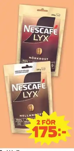 Coop Konsum Nescafe Lyx erbjuda