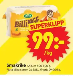 ICA Supermarket Arla smakrike erbjuda