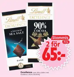 ICA Supermarket Lindt Excellence erbjuda