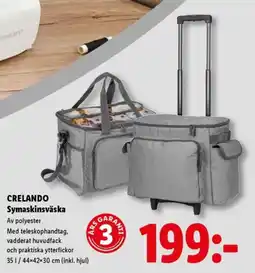 Lidl Crelando symaskinsväska erbjuda