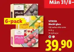 Lidl Vitasia Mochi-glass erbjuda