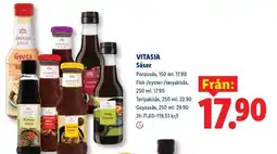 Lidl Vitasia såser erbjuda