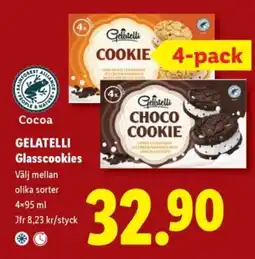 Lidl Gelatelli Glasscookies erbjuda