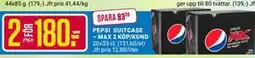 ÖoB PEPSI SUITCASE – MAX 2 KÖP/KUND erbjuda
