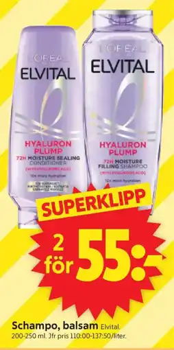 ICA Supermarket L'Oréal Elvital erbjuda