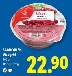 Lidl Saaroinen Vispgröt erbjuda