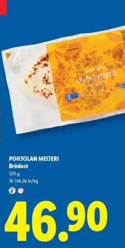 Lidl Pohjolan Meijeri Brödost erbjuda
