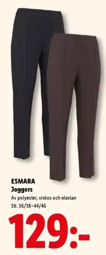 Lidl Esmara Joggers erbjuda