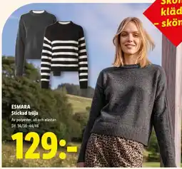 Lidl Esmara stickad tröja erbjuda