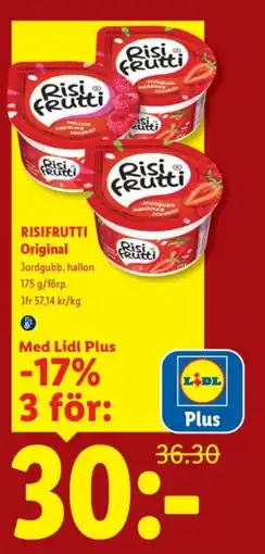 Lidl Risi Frutti Original erbjuda