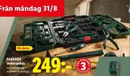 Lidl Parkside verktygslåda erbjuda