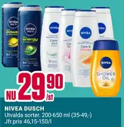 ÖoB NIVEA DUSCH erbjuda