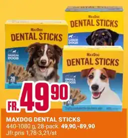ÖoB MAXDOG DENTAL STICKS erbjuda