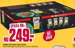 ÖoB SHEBA KATTMAT SELECTION erbjuda