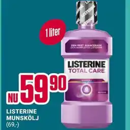 ÖoB LISTERINE MUNSKÖLJ erbjuda