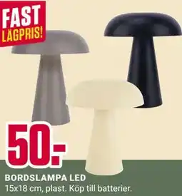 ÖoB BORDSLAMPA LED erbjuda