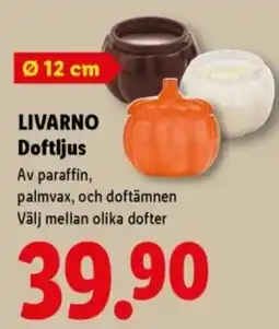 Lidl Livarno Doftljus erbjuda