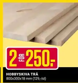 ÖoB HOBBYSKIVA TRÄ erbjuda