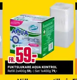 ÖoB FUKTSLUKARE AQUA KONTROL erbjuda