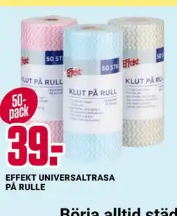 ÖoB EFFEKT UNIVERSALTRASA PÅ RULLE erbjuda