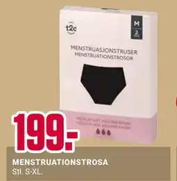 ÖoB MENSTRUATIONSTROSA erbjuda