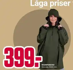 ÖoB REGNPONCHO erbjuda