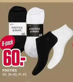 ÖoB FOOTIES erbjuda