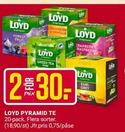 ÖoB LOYD PYRAMID TE erbjuda