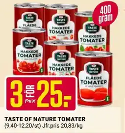 ÖoB TASTE OF NATURE TOMATER erbjuda
