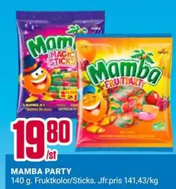 ÖoB MAMBA PARTY erbjuda