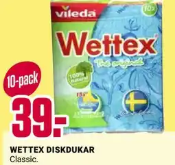 ÖoB WETTEX DISKDUKAR erbjuda