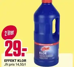 ÖoB EFFEKT KLOR erbjuda