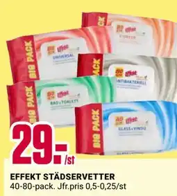 ÖoB EFFEKT STÄDSERVETTER erbjuda