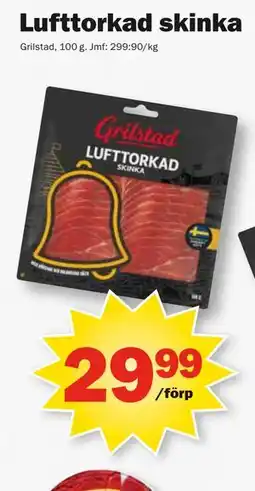 Pekås Lufttorkad skinka erbjuda
