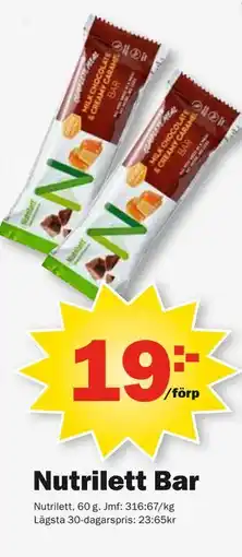 Pekås Nutrilett Bar erbjuda