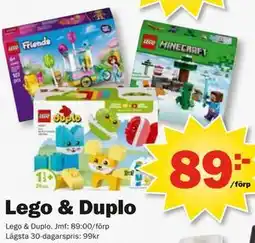 Pekås Lego & Duplo erbjuda