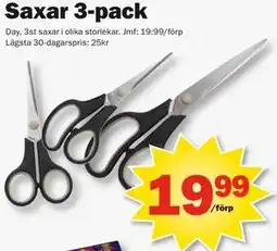Pekås Saxar 3-pack erbjuda