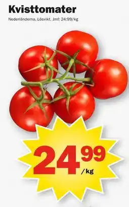 Pekås Kvisttomater erbjuda