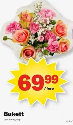 Pekås Bukett erbjuda