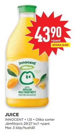 Willys JUICE erbjuda