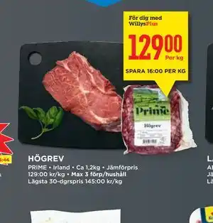 HÖGREV, Medlemspris
