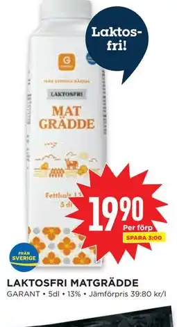 Willys LAKTOSFRI MATGRÄDDE erbjuda